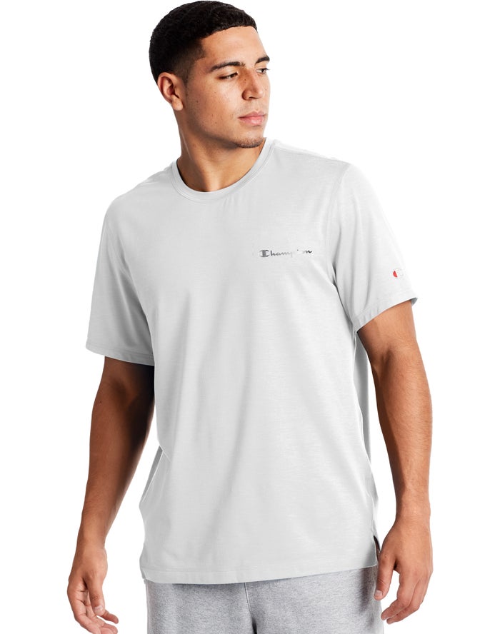 Champion Herre T-Shirts Hvide - Sport - Danmark MRJ-058463